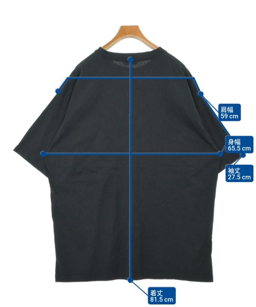 BALENCIAGA（バレンシアガ）Tシャツ・カットソー 黒 サイズ:XL メンズ/2200690505061