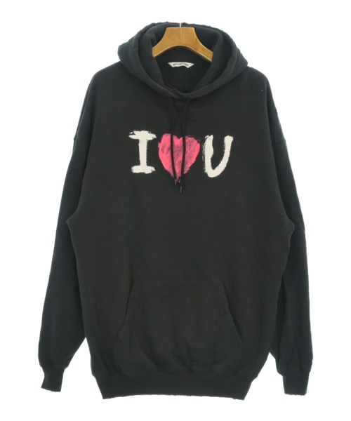 BALENCIAGA(バレンシアガ)パーカー 黒 サイズ:XS/2200689890093