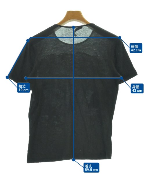 BALENCIAGA（バレンシアガ）Tシャツ・カットソー 黒 サイズ:S メンズ/2200696361029