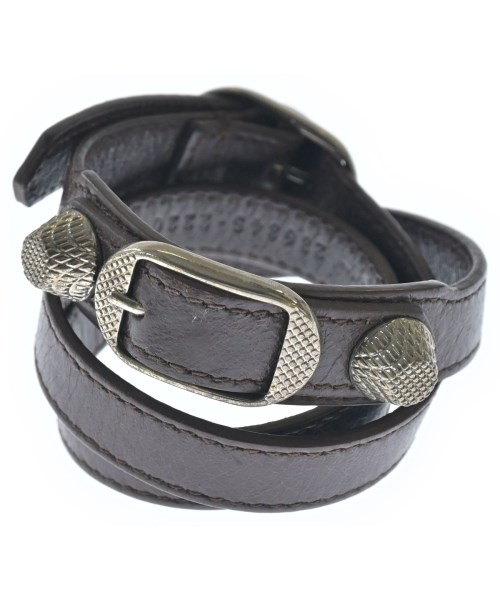 BALENCIAGA(バレンシアガ)ブレスレット・バングル 茶 サイズ:-/2200696464072
