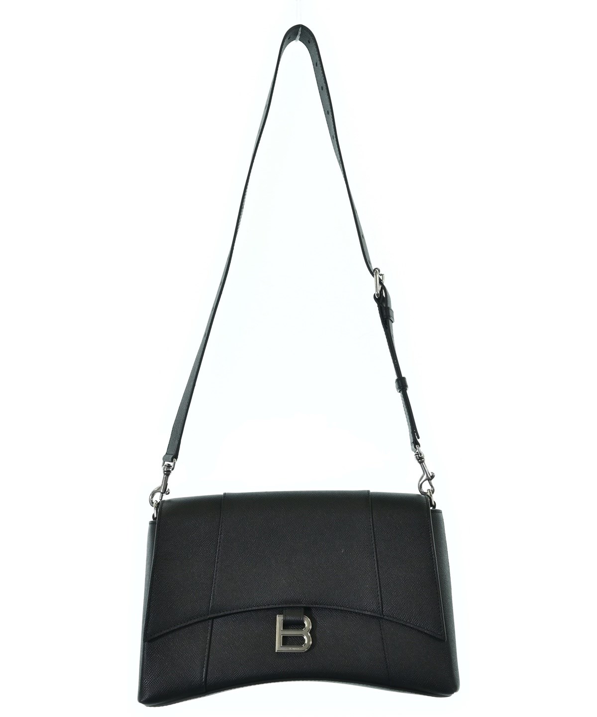【極美品】バレンシアガ　GRUNGY ミディアム　メッセンジャーバッグ　黒 BALENCIAGA（バレンシアガ）メッセンジャーバッグ 黒 サイズ:- メンズ