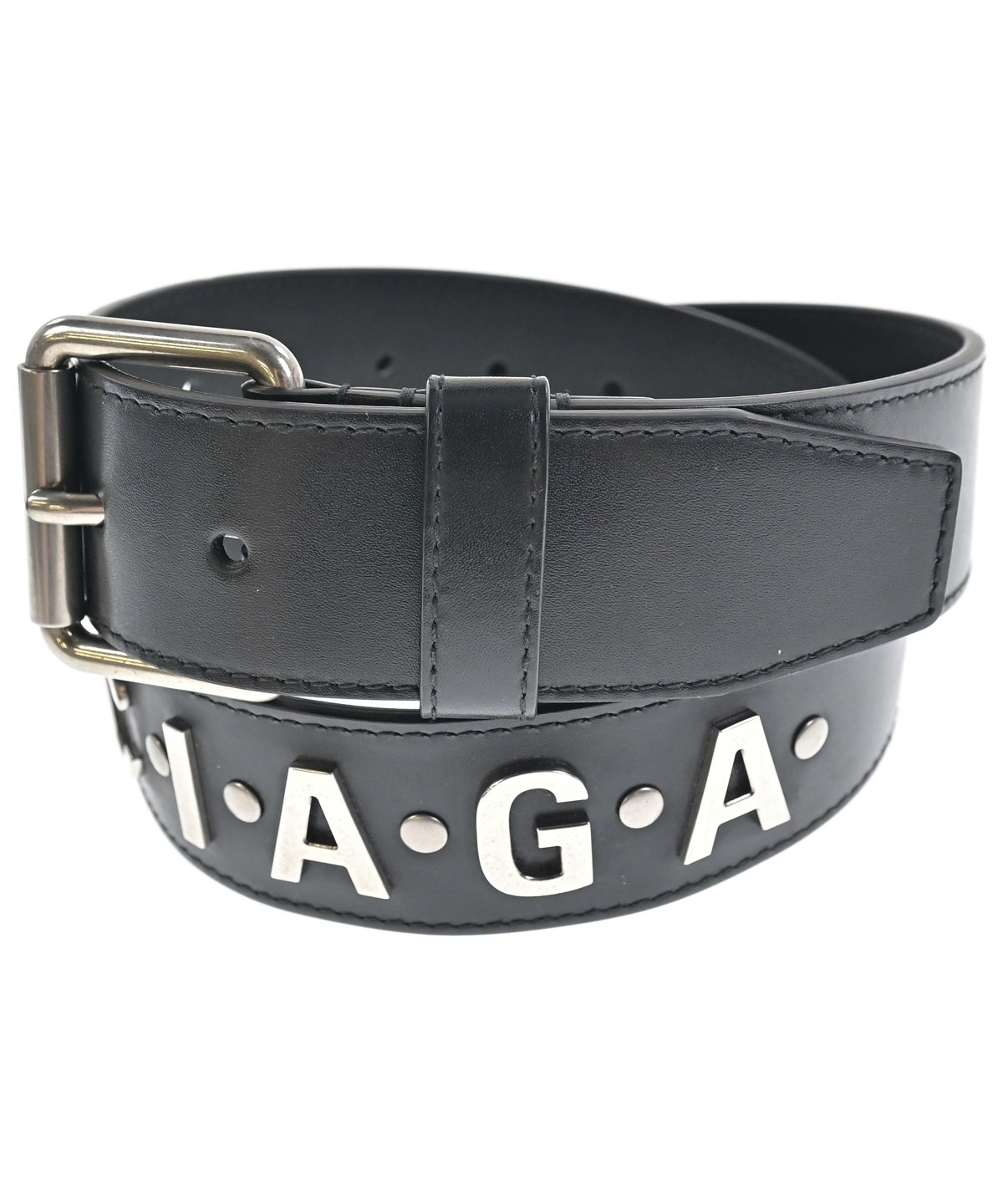 BALENCIAGA ナイロンベルト ホワイト/ブラック BALENCIAGA（バレンシアガ）ベルト 黒 サイズ:- メンズ/2200696909054