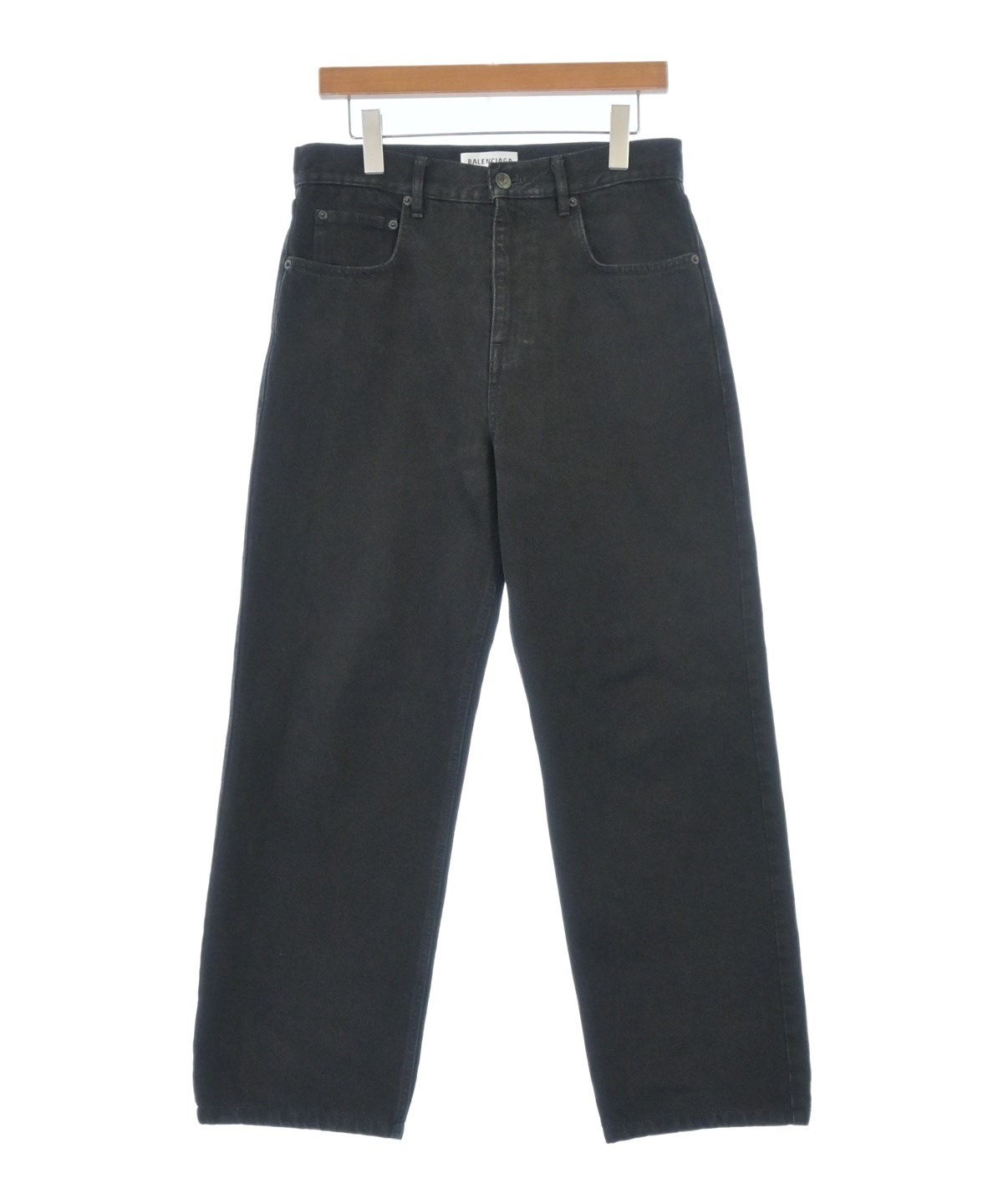 かりんとう　BALENCIAGA ブラックデニムパンツ Lサイズ BALENCIAGA（バレンシアガ）デニムパンツ 黒 サイズ:XS メンズ