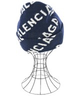 BALENCIAGA（バレンシアガ）ニットキャップ・ビーニー 紺 サイズ:- メンズ/2200694050079