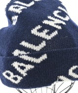 BALENCIAGA（バレンシアガ）ニットキャップ・ビーニー 紺 サイズ:- メンズ/2200694050079