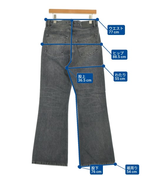 BALENCIAGA（バレンシアガ）デニムパンツ 黒 サイズ:28(S位) メンズ/2200697382030