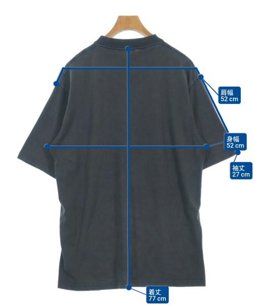 BALENCIAGA（バレンシアガ）Tシャツ・カットソー 黒 サイズ:XS メンズ/2200697382061