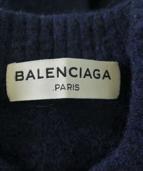 BALENCIAGA（バレンシアガ）ニット・セーター 紺 サイズ:34(XXS位) レディース/2200695767129