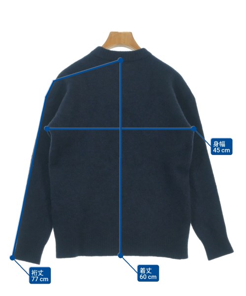 BALENCIAGA（バレンシアガ）ニット・セーター 紺 サイズ:34(XXS位) レディース/2200695767129