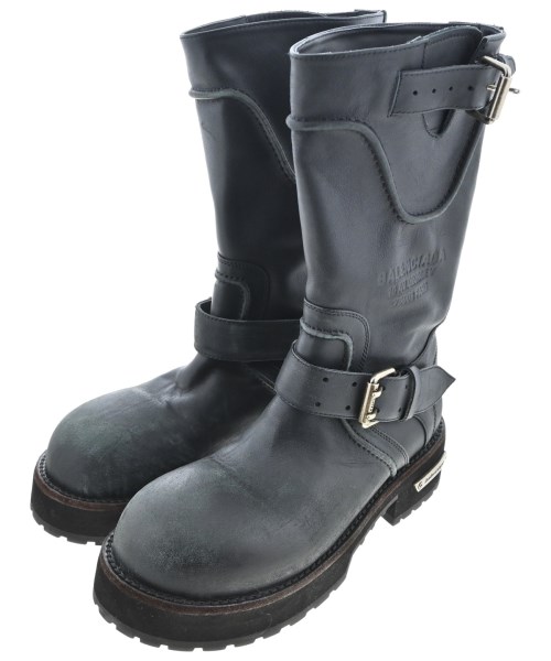 BALENCIAGA(バレンシアガ)ブーツ 黒 サイズ:EU40(25cm位)/2200697746023