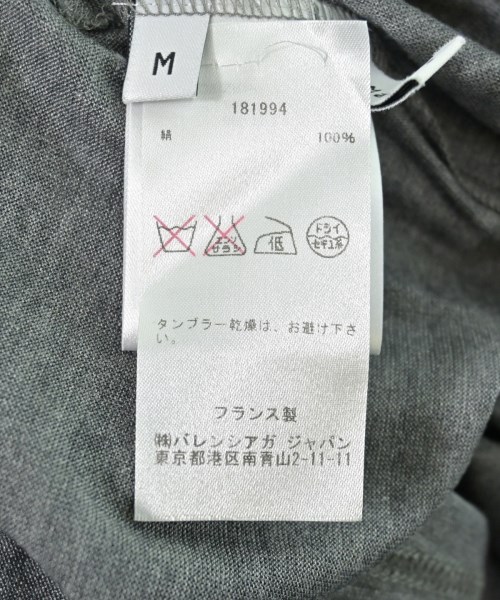 BALENCIAGA（バレンシアガ）Tシャツ・カットソー グレー サイズ:M レディース/2200695937096