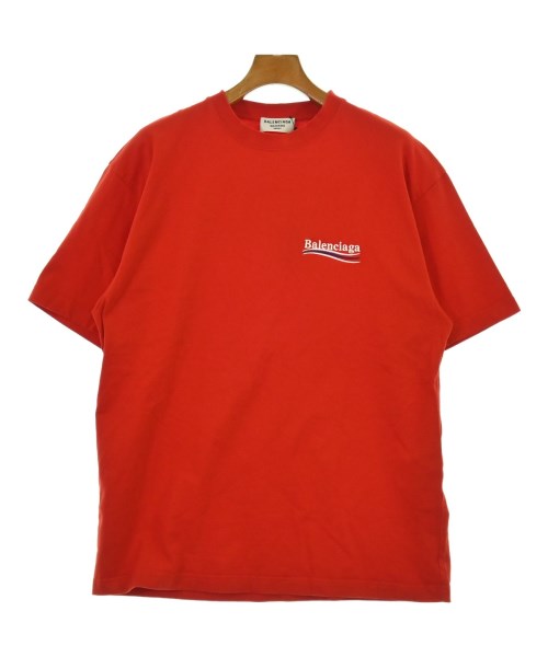 BALENCIAGA(バレンシアガ)Tシャツ・カットソー 赤 サイズ:S/2200698851122