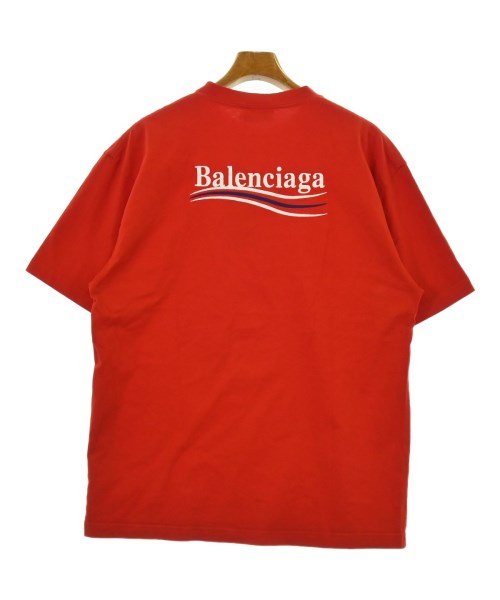BALENCIAGA（バレンシアガ）Tシャツ・カットソー 赤 サイズ:S メンズ/2200698851122