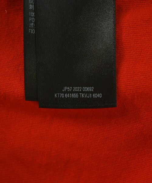 BALENCIAGA（バレンシアガ）Tシャツ・カットソー 赤 サイズ:S メンズ/2200698851122