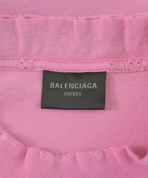 BALENCIAGA（バレンシアガ）Tシャツ・カットソー ピンク サイズ:XS メンズ/2200695536039