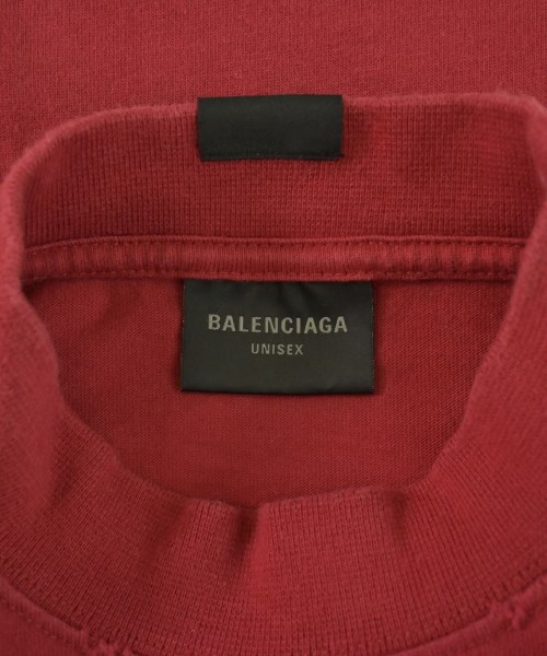 BALENCIAGA（バレンシアガ）Tシャツ・カットソー 赤 サイズ:L レディース/2200695536046