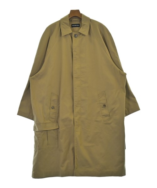 BALENCIAGA(バレンシアガ)ステンカラーコート ベージュ サイズ:44(S位)/2200699510011