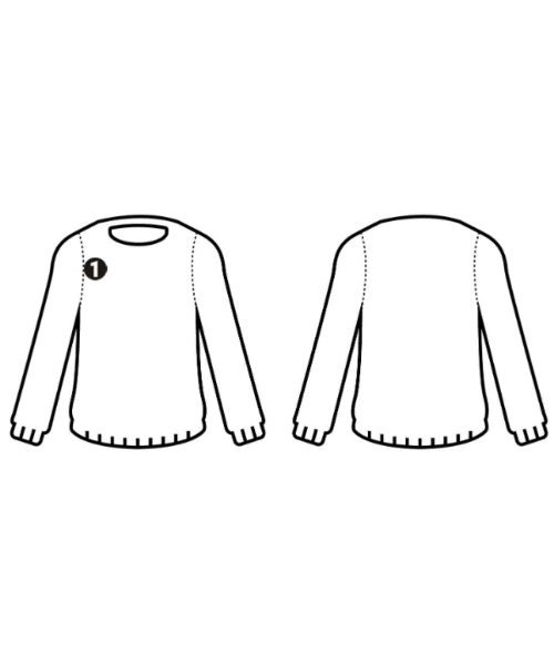 BALENCIAGA（バレンシアガ）ニット・セーター ベージュ サイズ:XS レディース/2200699971089