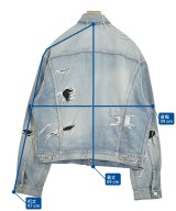 BALENCIAGA（バレンシアガ）デニムジャケット 青 サイズ:48(L位) メンズ/2200700361137