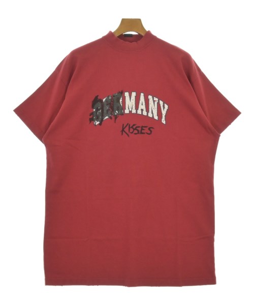 BALENCIAGA(バレンシアガ)Tシャツ・カットソー 赤 サイズ:L/2200700508044