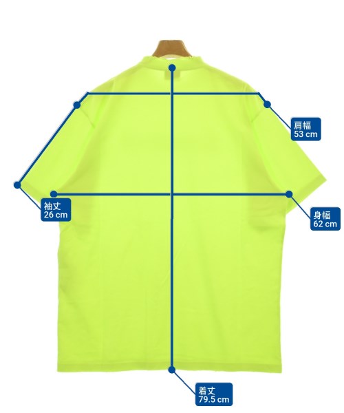 BALENCIAGA（バレンシアガ）Tシャツ・カットソー 黄 サイズ:XS メンズ/2200700508051