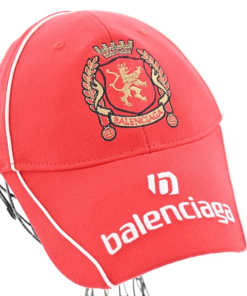 BALENCIAGA（バレンシアガ）キャップ 赤 サイズ:- メンズ/2200700508112