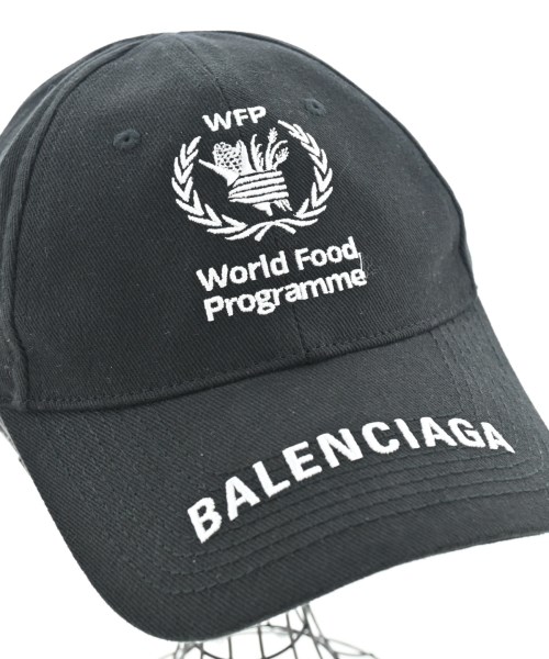 BALENCIAGA（バレンシアガ）キャップ 黒 サイズ:- メンズ/2200700508129