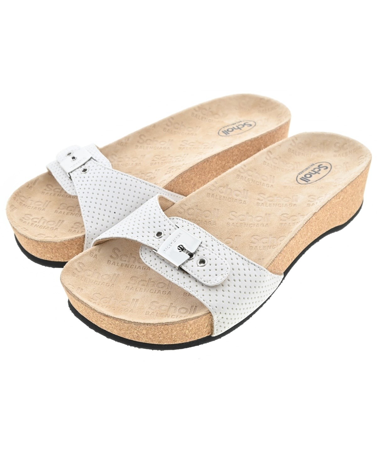 BALENCIAGA（バレンシアガ）サンダル 白 サイズ:EU38(24.5cm位