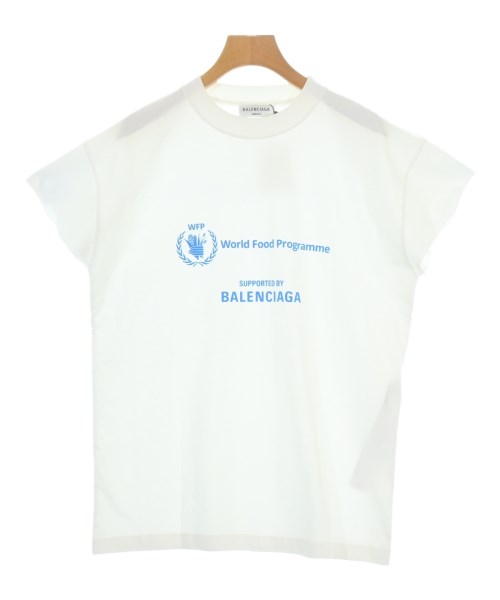 BALENCIAGA(バレンシアガ)Tシャツ・カットソー 白 サイズ:XS/2200699079044