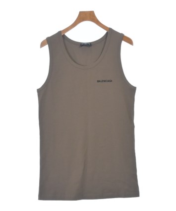BALENCIAGA（バレンシアガ）タンクトップ 茶 サイズ:XXS メンズ