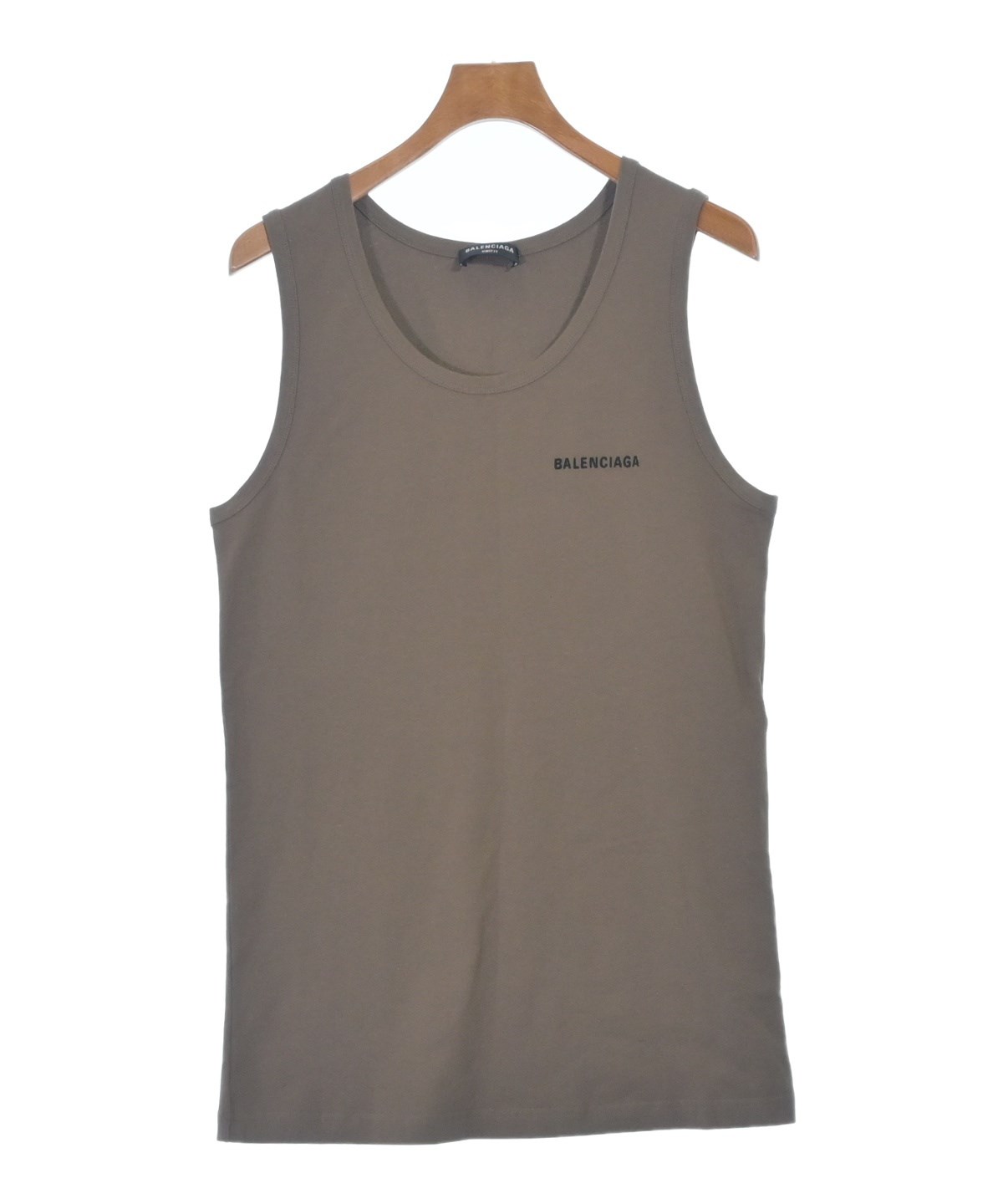 BALENCIAGA（バレンシアガ）タンクトップ 茶 サイズ:XXS メンズ