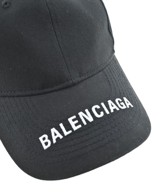 BALENCIAGA（バレンシアガ）キャップ 黒 サイズ:59 メンズ/2200699079105