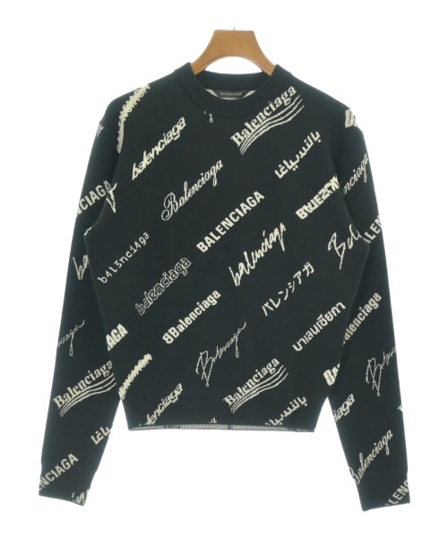 BALENCIAGA(バレンシアガ)ニット・セーター 黒 サイズ:XS/2200700290024