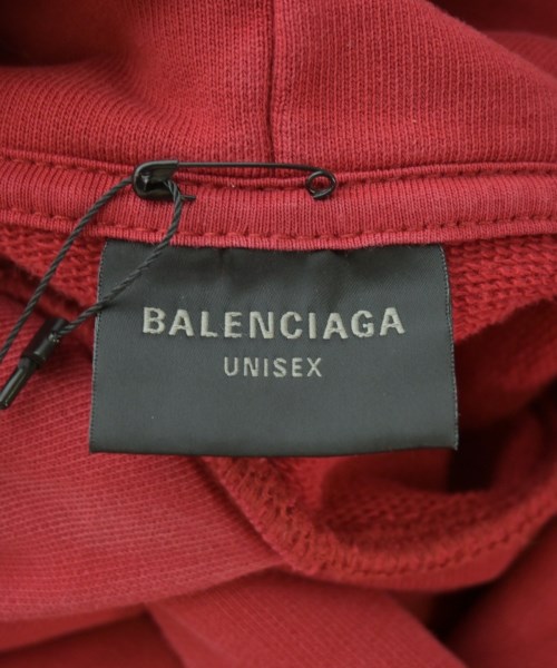 BALENCIAGA（バレンシアガ）パーカー 赤 サイズ:L メンズ/2200700290031