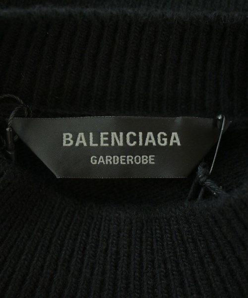 BALENCIAGA（バレンシアガ）ニット・セーター 黒 サイズ:XS メンズ/2200700290055