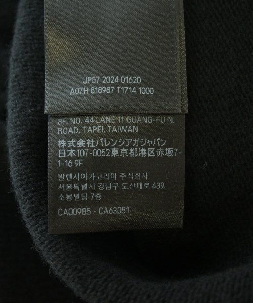 BALENCIAGA（バレンシアガ）ニット・セーター 黒 サイズ:XS メンズ/2200700290055