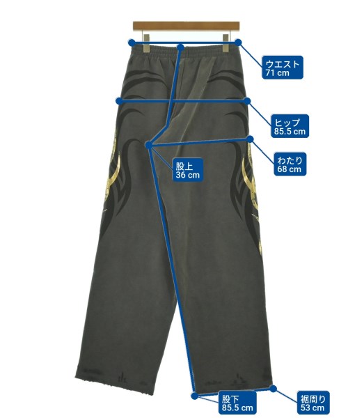 BALENCIAGA（バレンシアガ）スウェットパンツ グレー サイズ:XS メンズ/2200700290215