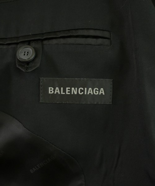 BALENCIAGA（バレンシアガ）ジャケット 黒 サイズ:34(L位) メンズ/2200700970018