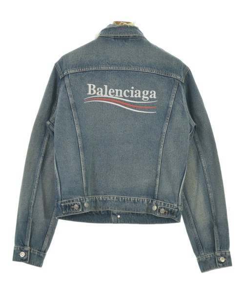 BALENCIAGA（バレンシアガ）デニムジャケット 青 サイズ:46(M位) メンズ/2200700970025