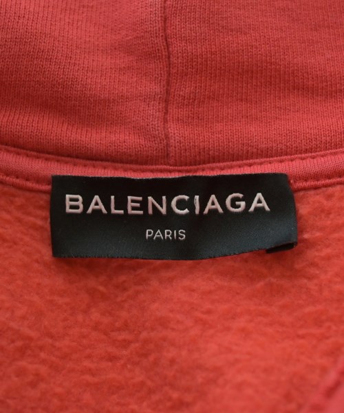 BALENCIAGA（バレンシアガ）パーカー 赤 サイズ:S メンズ/2200654652022