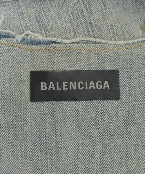 BALENCIAGA（バレンシアガ）デニムジャケット 青 サイズ:L メンズ/2200654755013