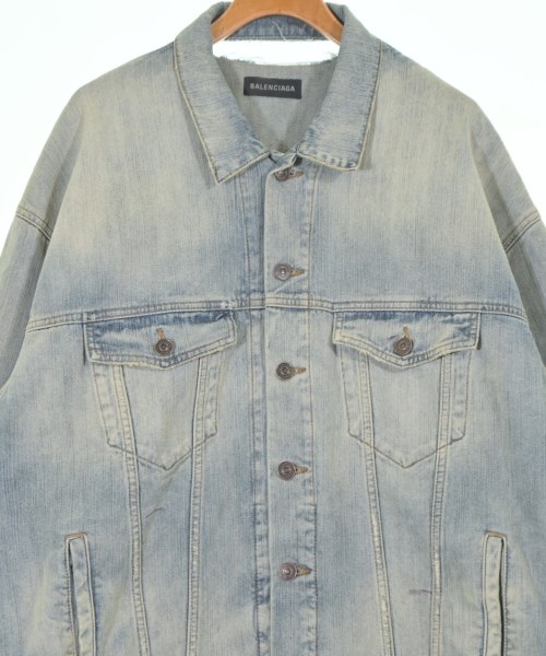 BALENCIAGA（バレンシアガ）デニムジャケット 青 サイズ:L メンズ/2200654755013
