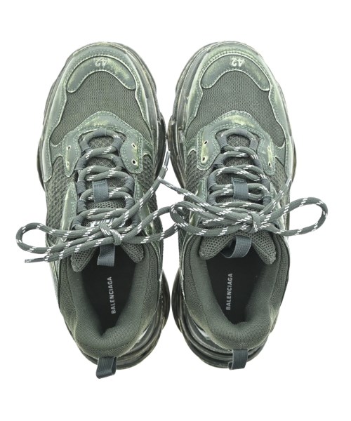 BALENCIAGA（バレンシアガ）スニーカー 緑 サイズ:27.5cm メンズ/2200654849019