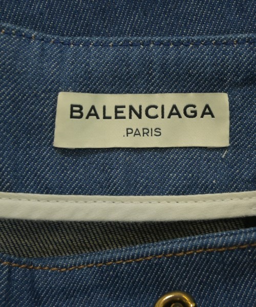 BALENCIAGA（バレンシアガ）ひざ丈スカート 青 サイズ:38(S位) レディース/2200655555032