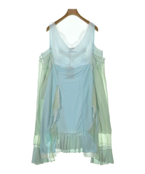BALENCIAGA（バレンシアガ）ワンピース 青 サイズ:36(XS位) レディース/2200655600114