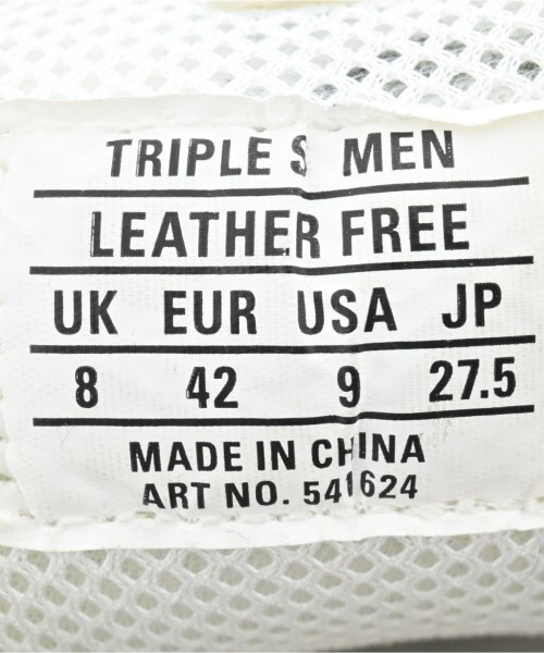 BALENCIAGA（バレンシアガ）スニーカー 白 サイズ:27.5cm メンズ/2200650571136