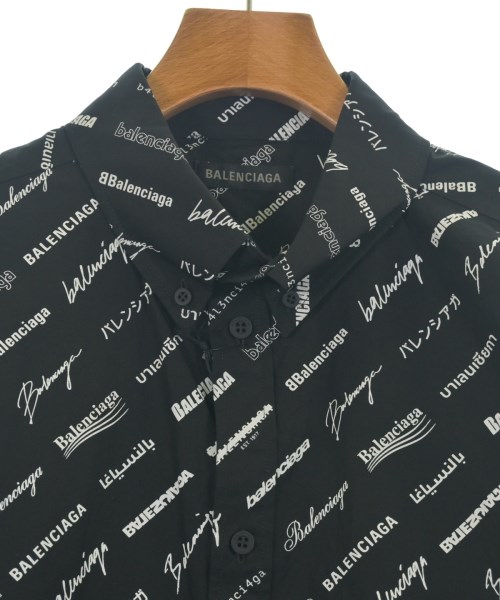BALENCIAGA（バレンシアガ）カジュアルシャツ 黒 サイズ:38(XXL位) メンズ/2200655753018