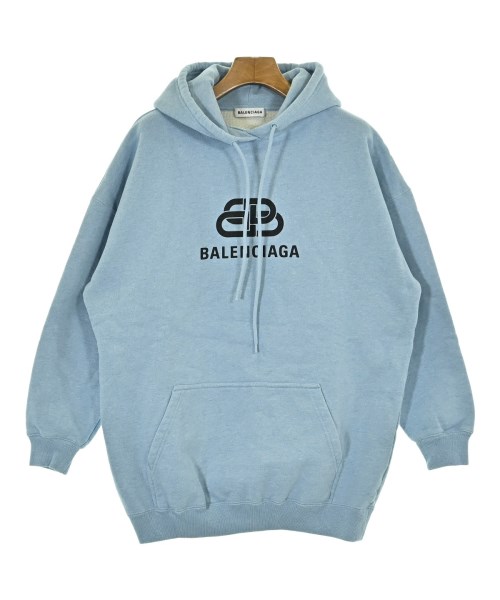 BALENCIAGA(バレンシアガ)パーカー 青 サイズ:XS/2200655995104