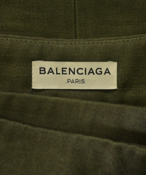 BALENCIAGA（バレンシアガ）ミニスカート カーキ サイズ:34(XXS位) レディース/2200656203017