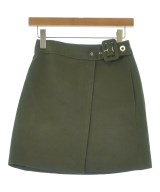 BALENCIAGA（バレンシアガ）ミニスカート カーキ サイズ:34(XXS位) レディース/2200656203017